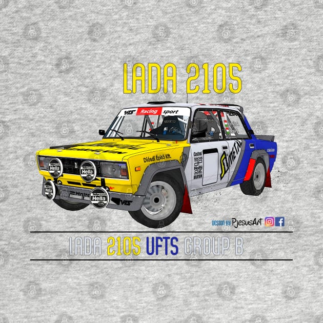 Lada 2105 VFTS Group B Front 09 by PjesusArt